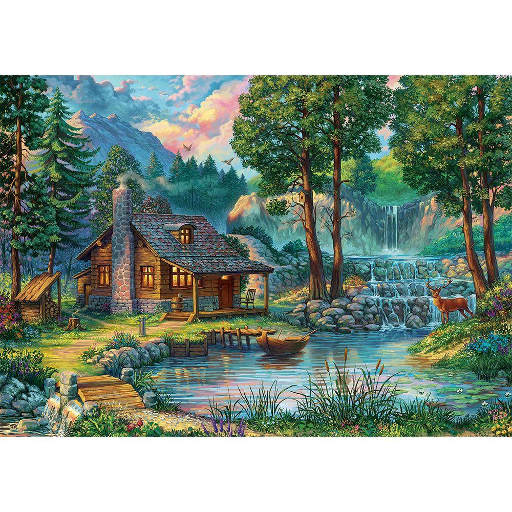 Puzzle 1000 piezas - Fairytale House-1