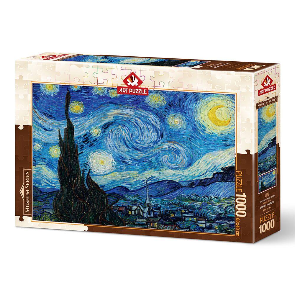 Puzzle 1000 piezas - The Starry Night, 1889-0