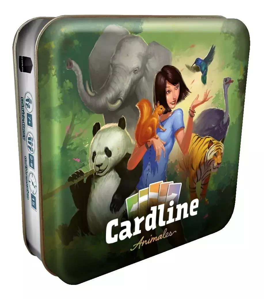 Cardline Animales - Juego De Mesa - Español -0