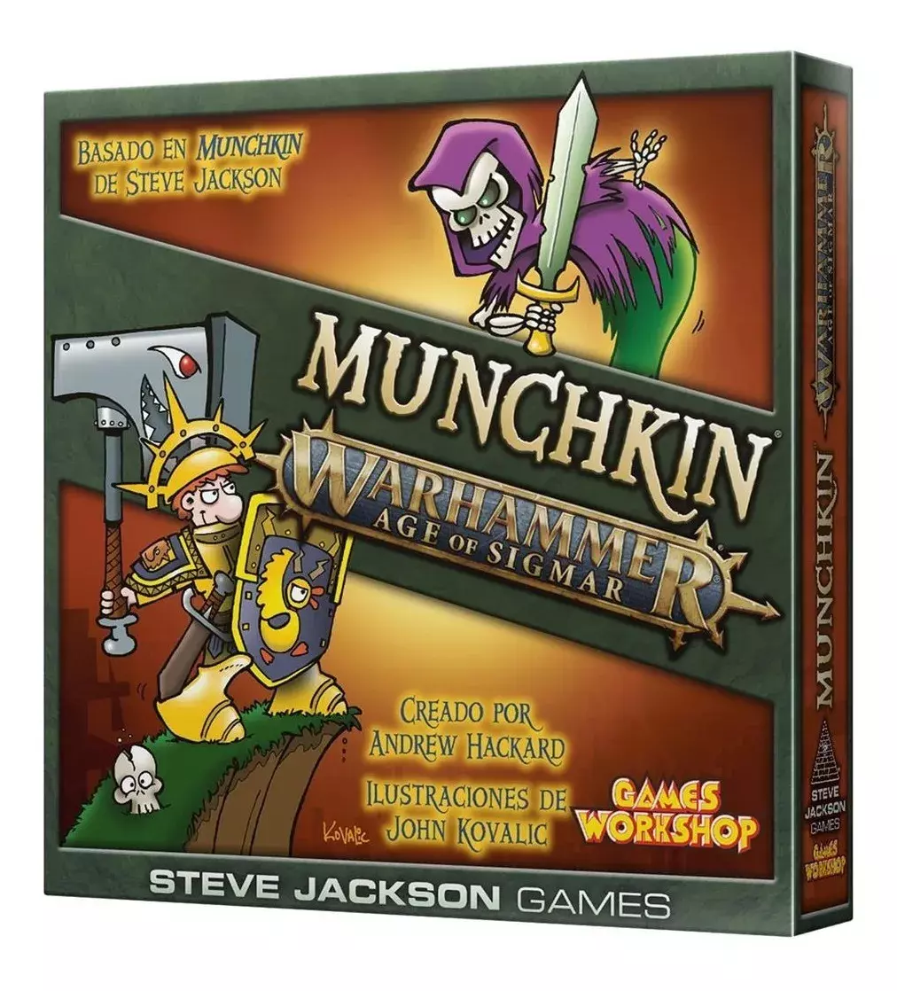 Munchkin Age Of Sigmar - Juego De Mesa - Español /-0