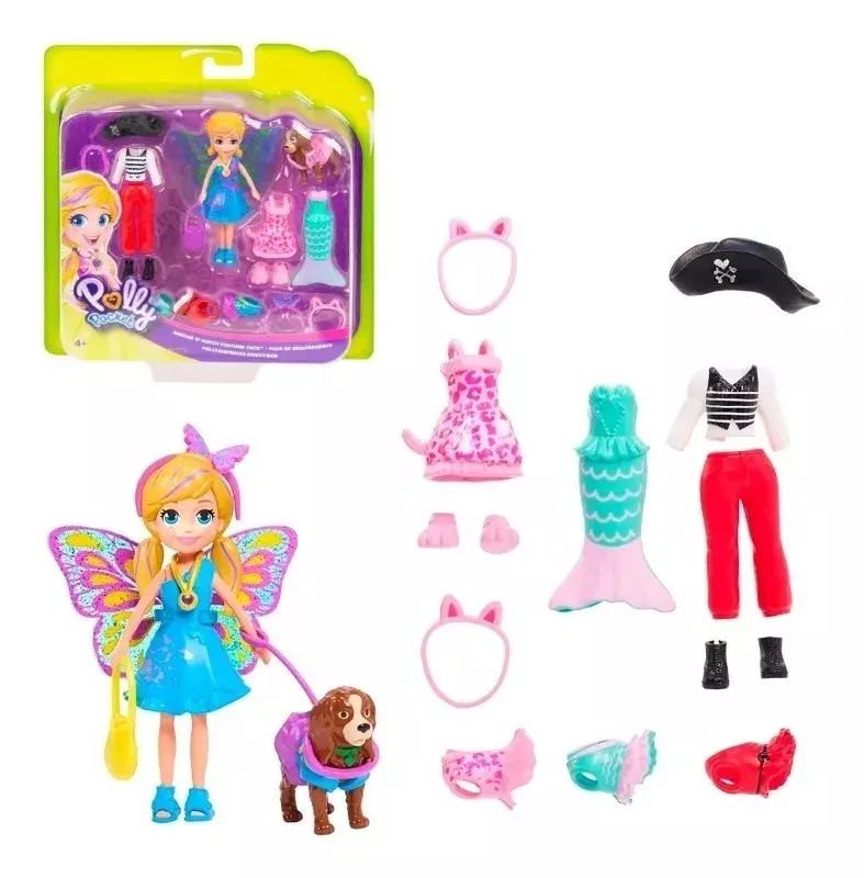 Polly Pocket - Pack De Disfraces - Kit Cachorro -1