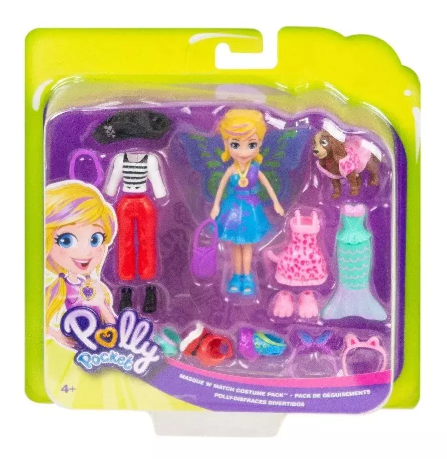 Polly Pocket - Pack De Disfraces - Kit Cachorro -0