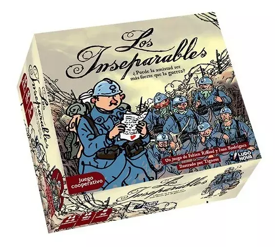 Juego Los Inseparables En Español -  Juego de Mesa - Español-0