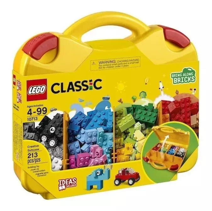 Lego Classic Maletin Creativo 213 Piezas Bricks-2