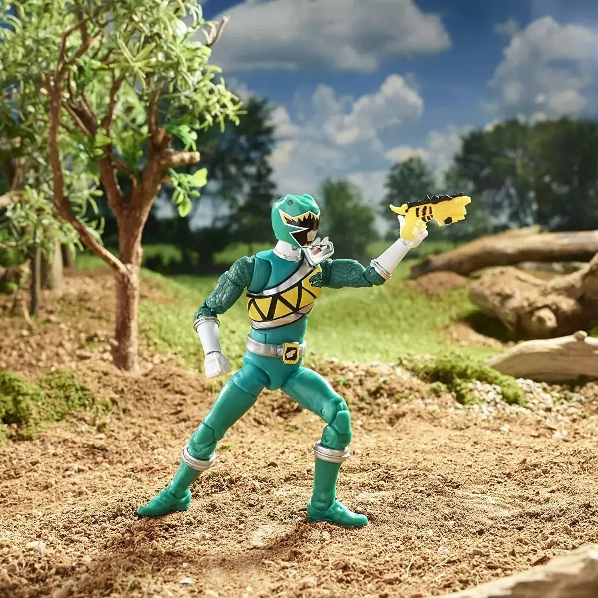 Figura Power Rangers Lightning Collection - Dino Char Green-4
