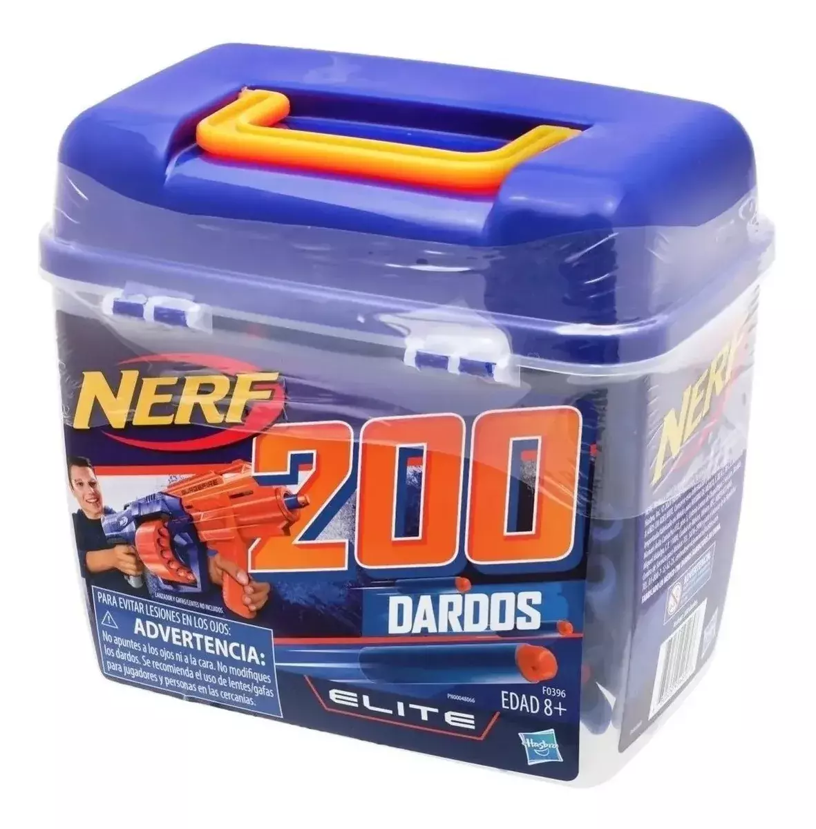 Nerf Caja Deluxe 200 Dardos Elite Bucket - Hasbro-0