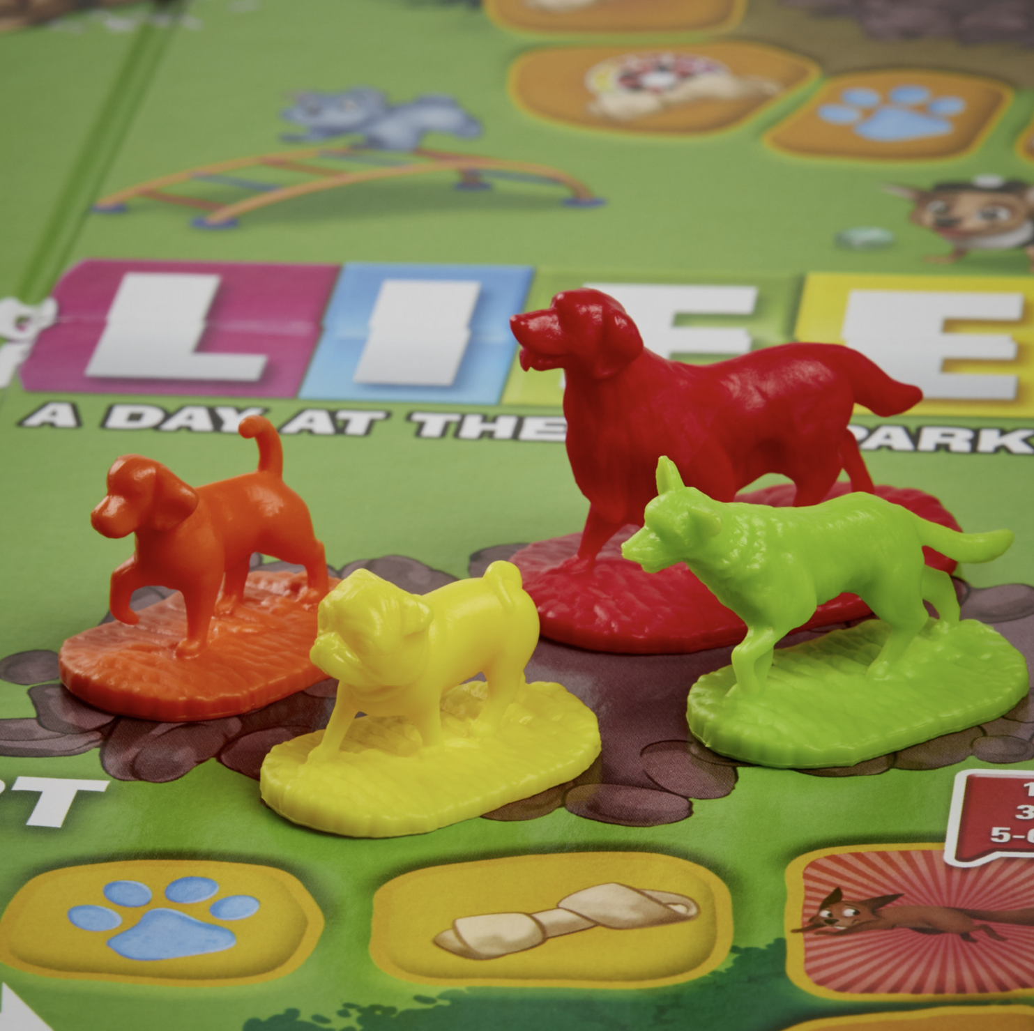 Life Un Dia En El Parque Para Perros - Juego Mesa - Hasbro-2