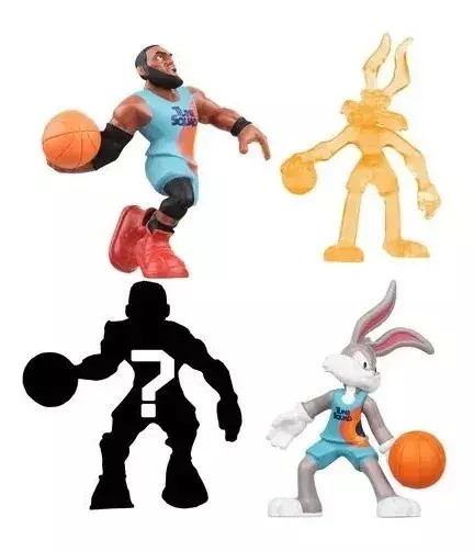 Figura Space Jam 4 Pack Lebron B Bunny Coyote -1