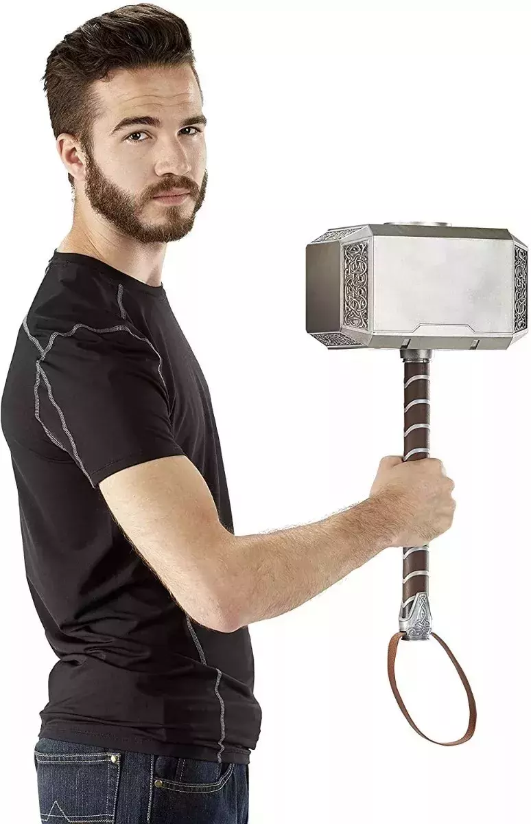 Martillo Electrónico De Thor Marvel Avengers Legends Mjolnir-3