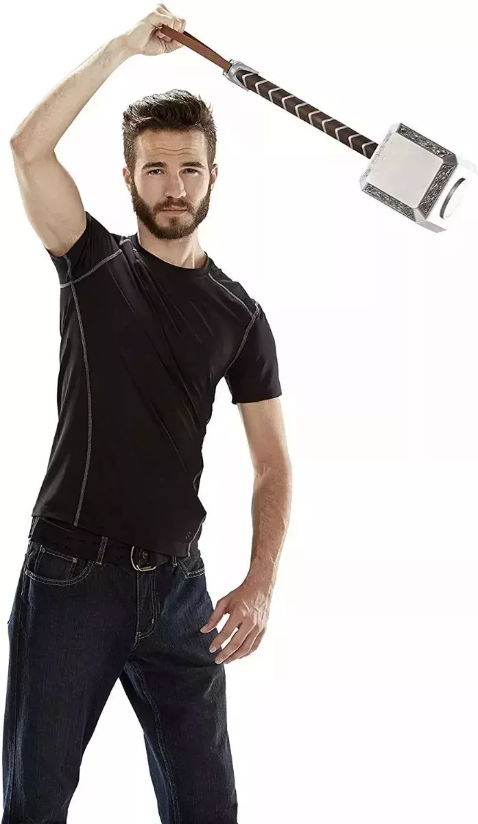 Martillo Electrónico De Thor Marvel Avengers Legends Mjolnir-2