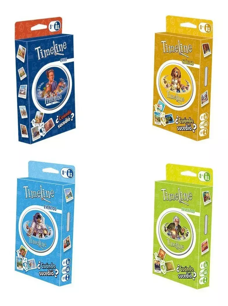 Pack 4 Juegos Timeline Clásico + Inventos + Eventos-0