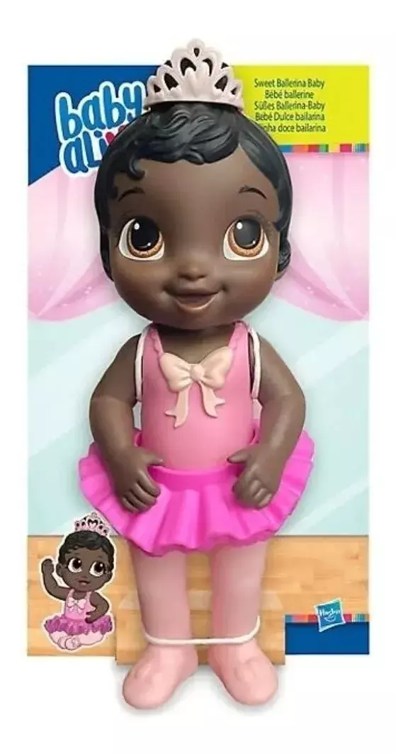 Muñeca Baby Alive Bebe Dulce Bailarina - Morena-0