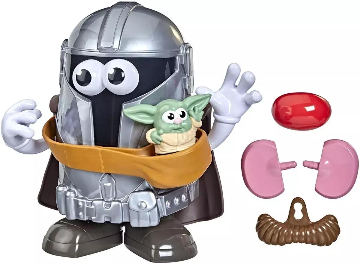 Cara De Papa Star Wars Mandalorian Y The Child-1