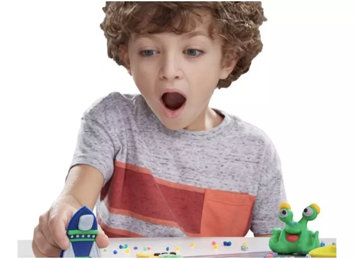 Play Doh Set Estrellas Espaciales Galaxias 8 Masa-1