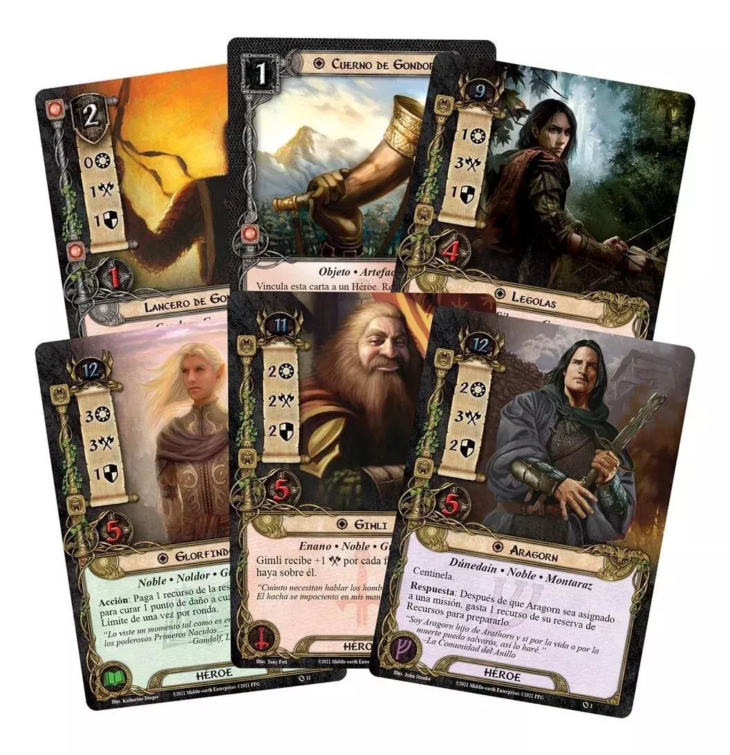 El Señor De Los Anillos Caja Básica - Juego Mesa-1
