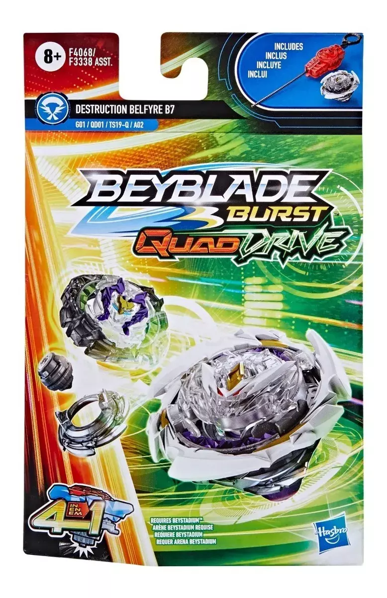 Beyblade Burst Quad Strike Destruction Belfyre B7-0