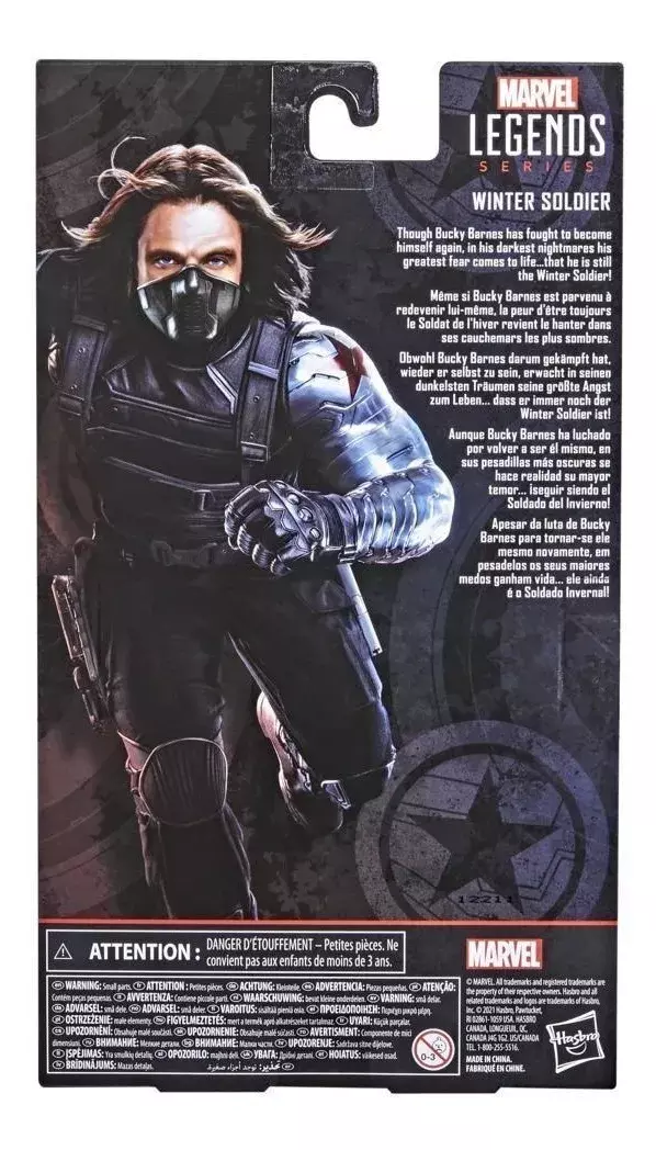 Figura Marvel Legends Series - Winter Soldier-5