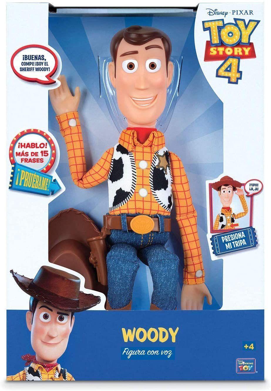 Figura Woody Toy Story Frases Español Original-0