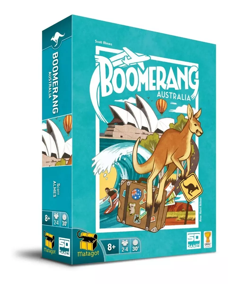Boomerang Australia - Juego De Mesa - En Español -0