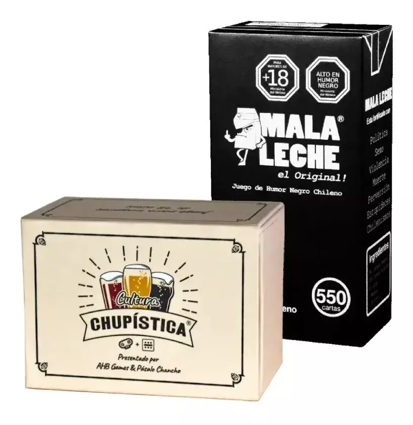 Pack Juego Mesa - Mala Leche + Cultura Chupistica - Juego de Mesa - Español-0