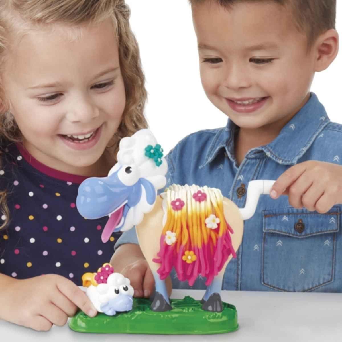 Play Doh Animal Crew Oveja Mariana Crece Lana-3