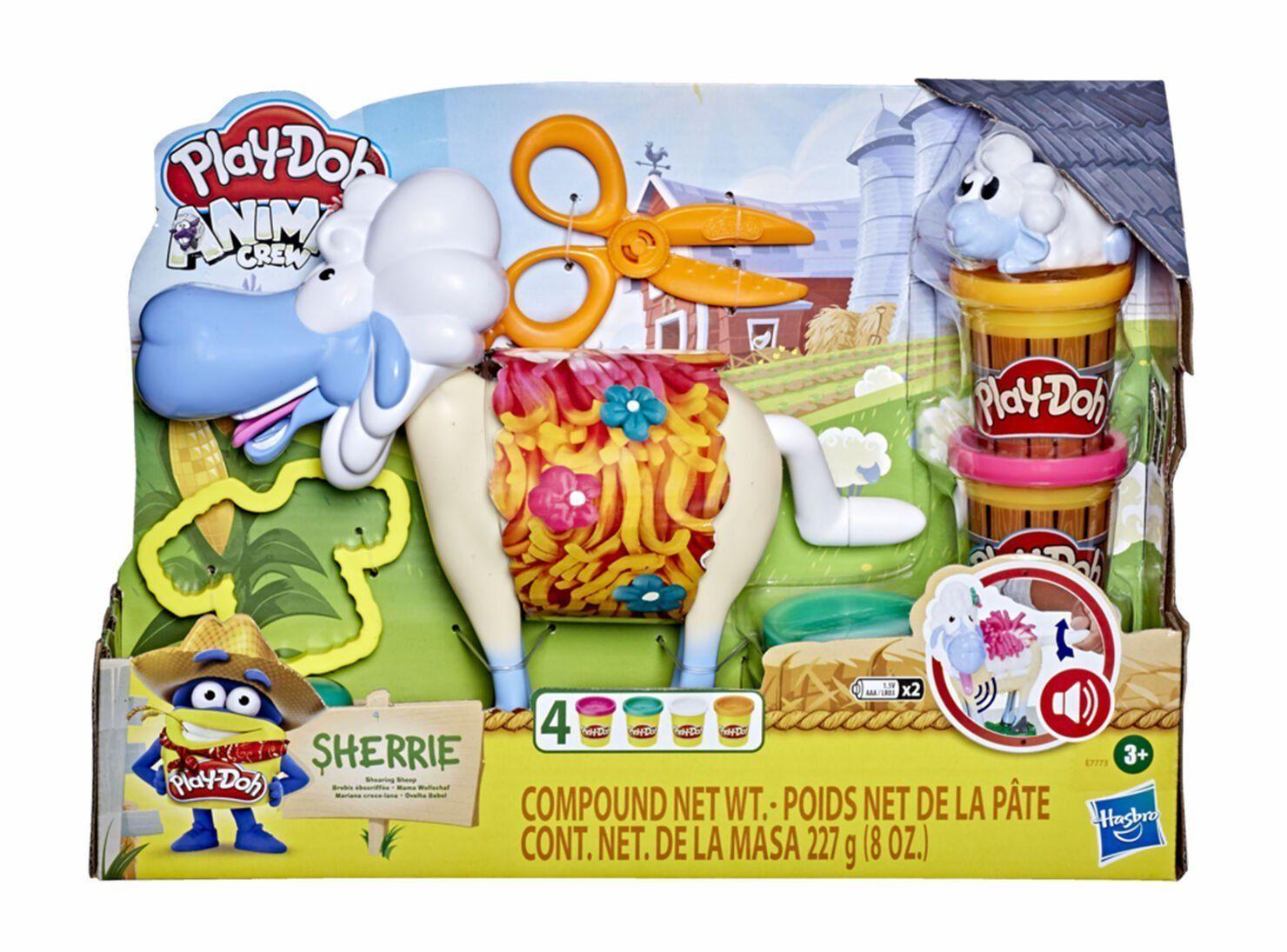 Play Doh Animal Crew Oveja Mariana Crece Lana-0