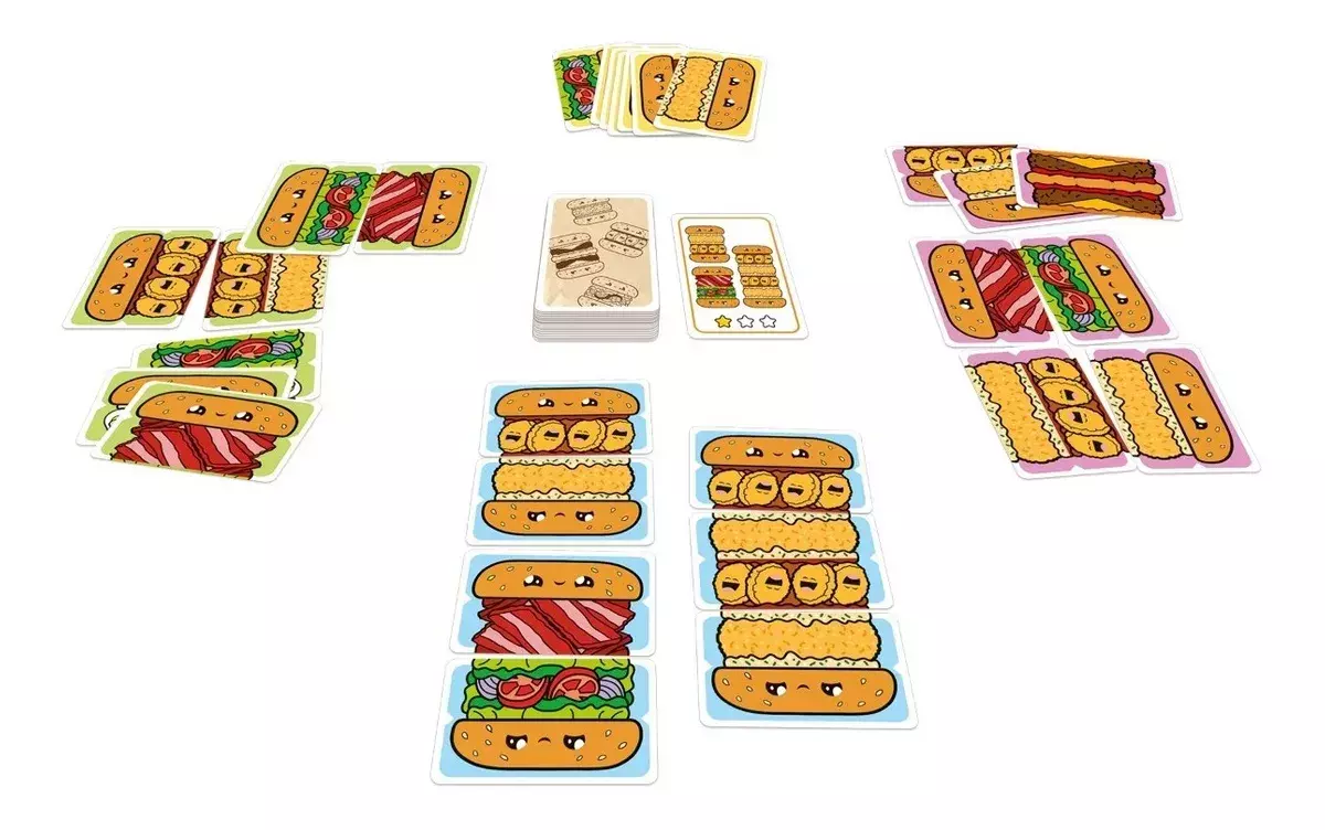 Burger Ya - Juego De Mesa - En Español / Diverti-1
