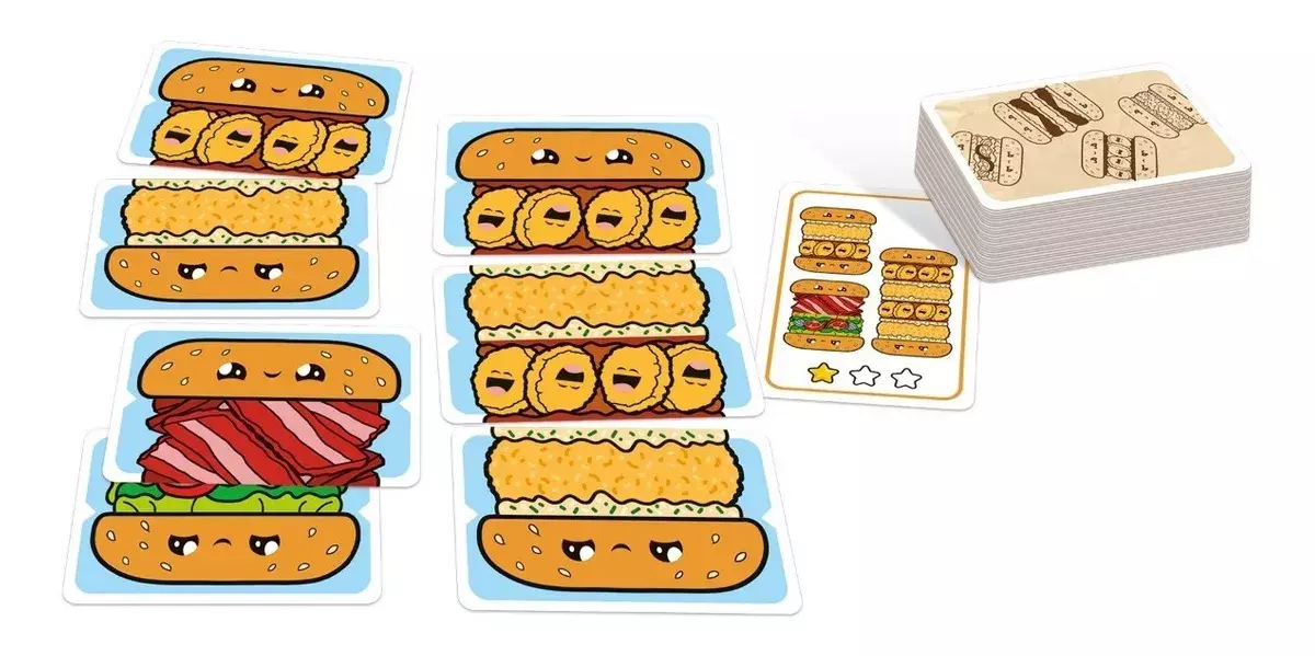 Burger Ya - Juego De Mesa - En Español / Diverti-2