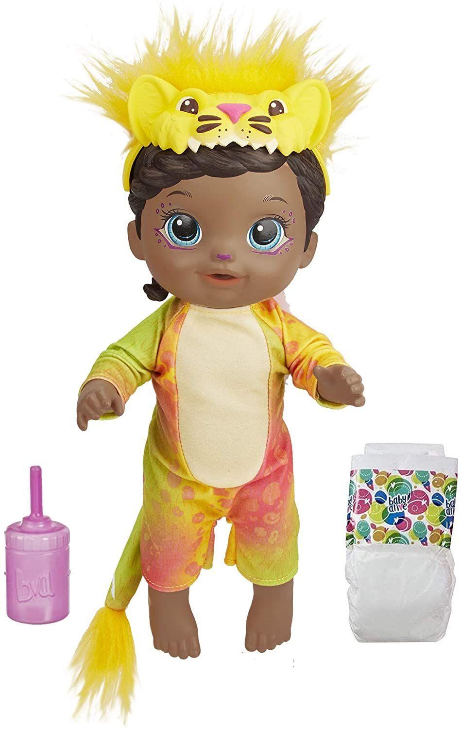 Muñeca Baby Alive Rainbow Wildcats De León-0