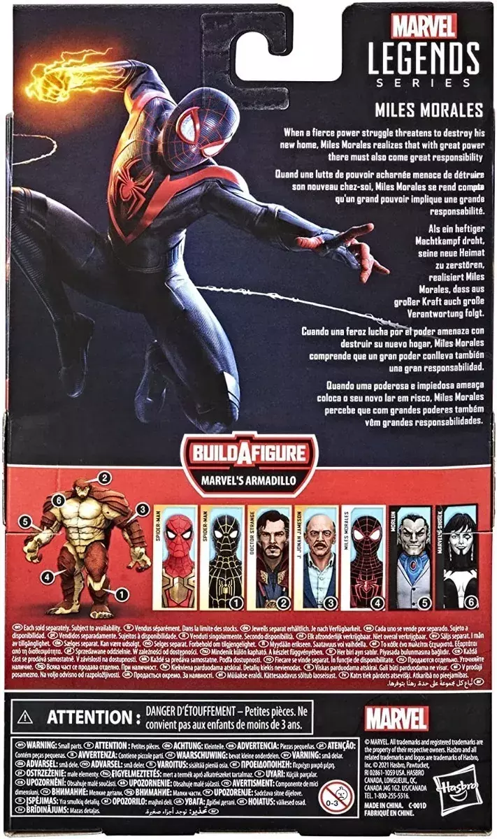 Figura Marvel Legends - Spiderman Miles Morales-5