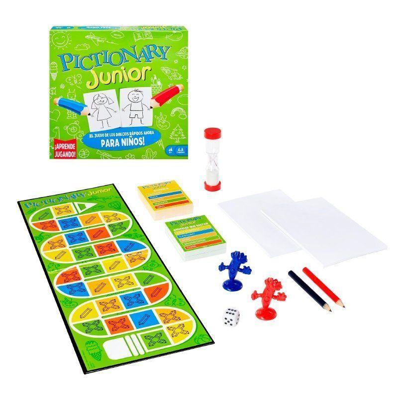Pictonary Junior - Juego De Mesa Español - Mattel-1