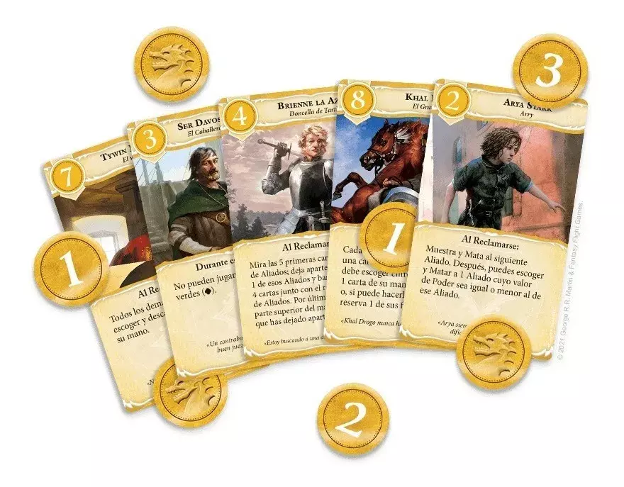 Juego De Tronos Tierra De Nadie - Juego De Mesa - Español-1
