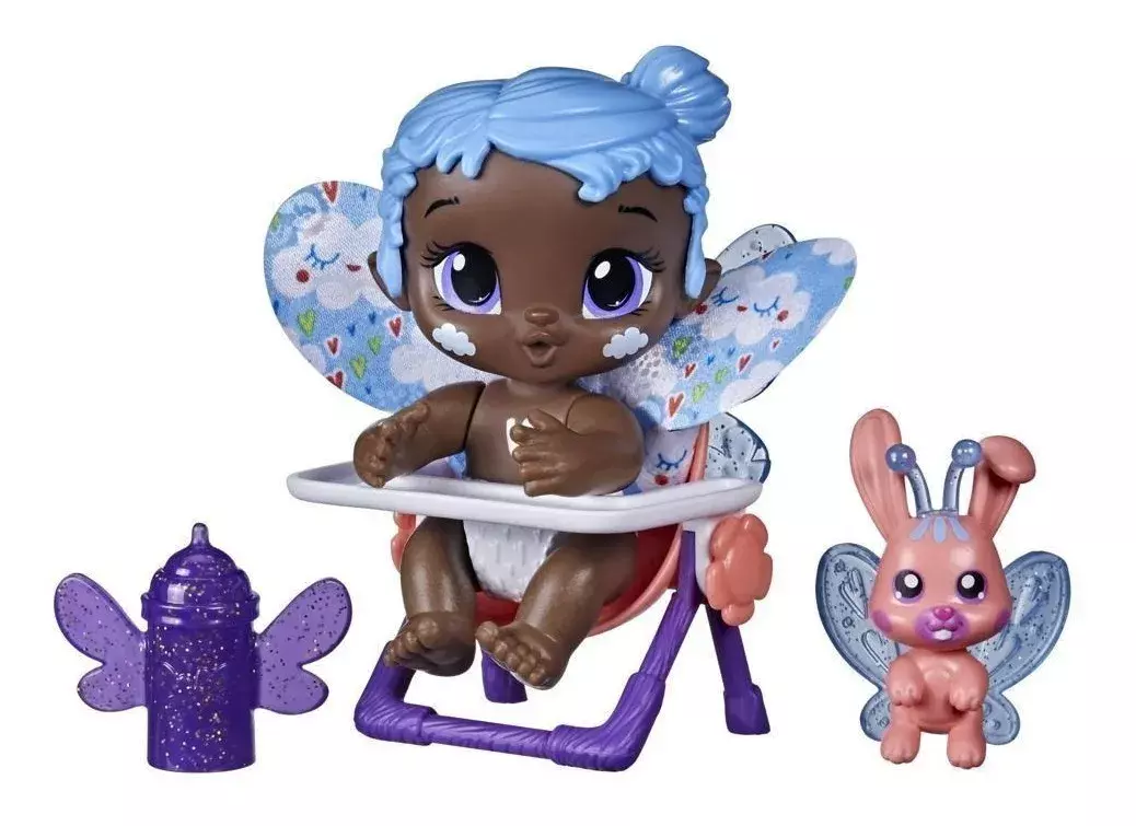 Muñeca Baby Alive Glo Pixies Minis Sky Breeze -1