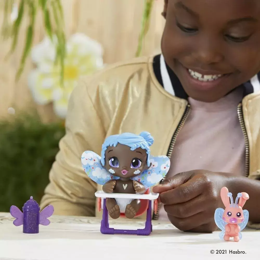 Muñeca Baby Alive Glo Pixies Minis Sky Breeze -3