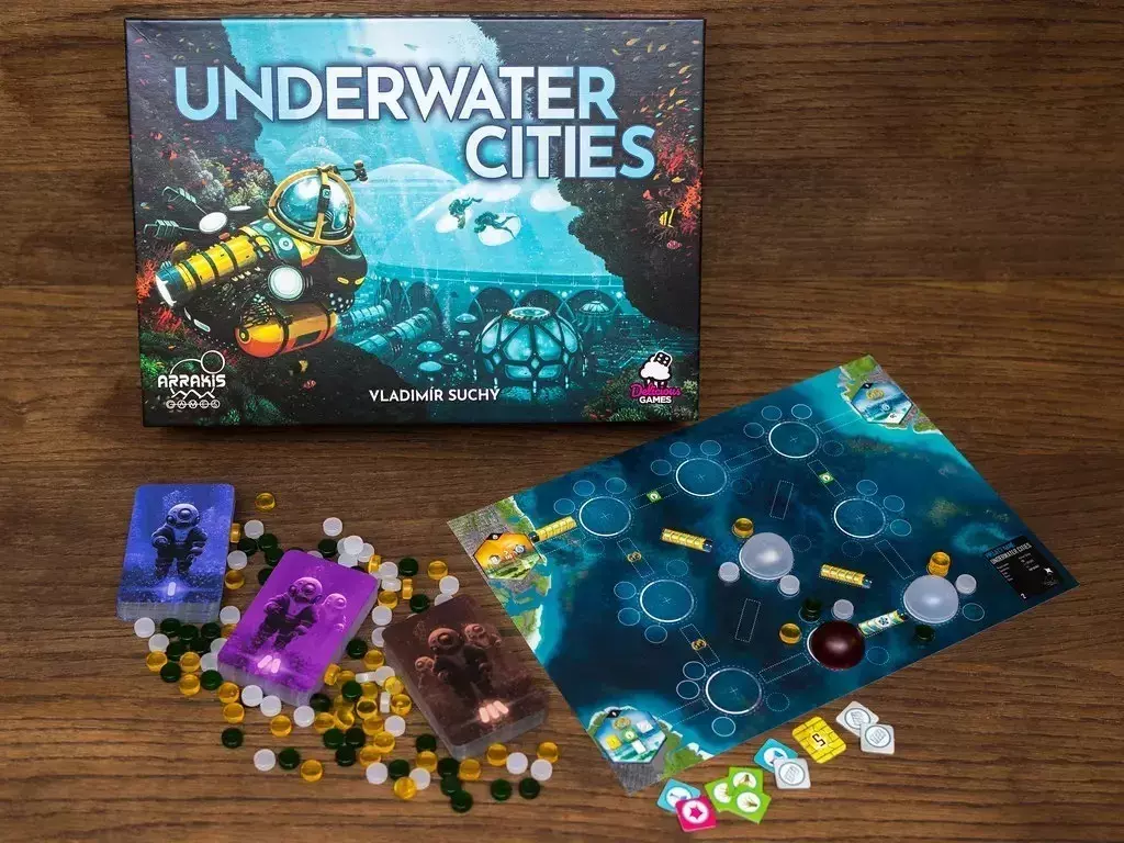Underwater Cities Base - Juego De Mesa - Español-1