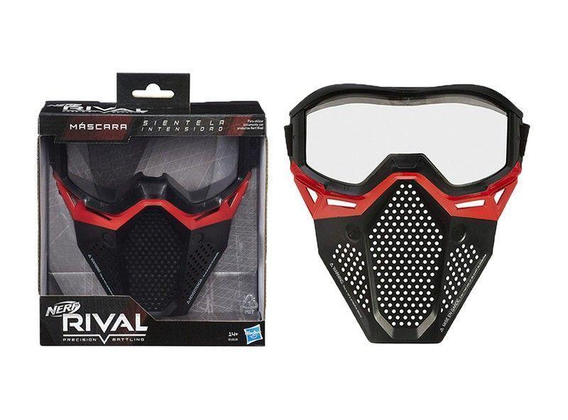 Nerf Rival Mascara de Protección Roja - Hasbro-1