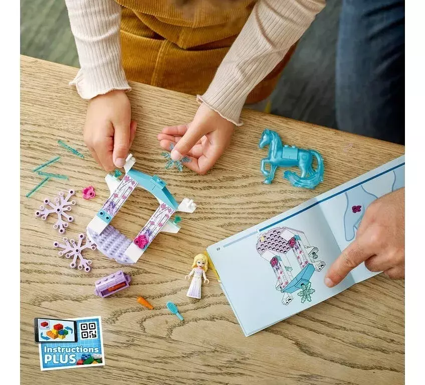 Lego Frozen - Elsa Y El Establo De Hielo Del Nokk-3