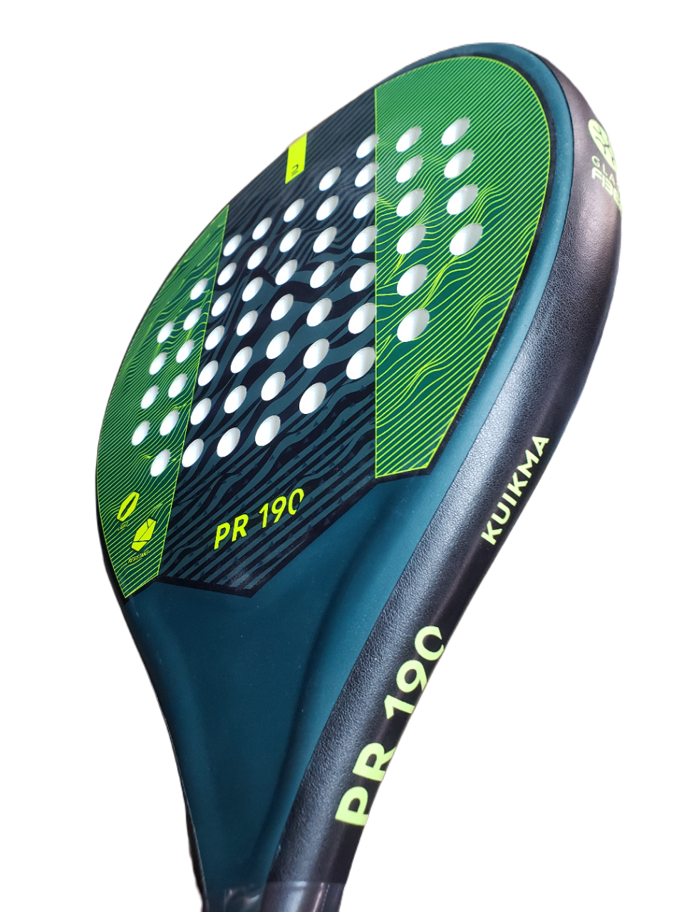 Pala De Padel Raqueta Adulto Kuikma Verde Pr190-1