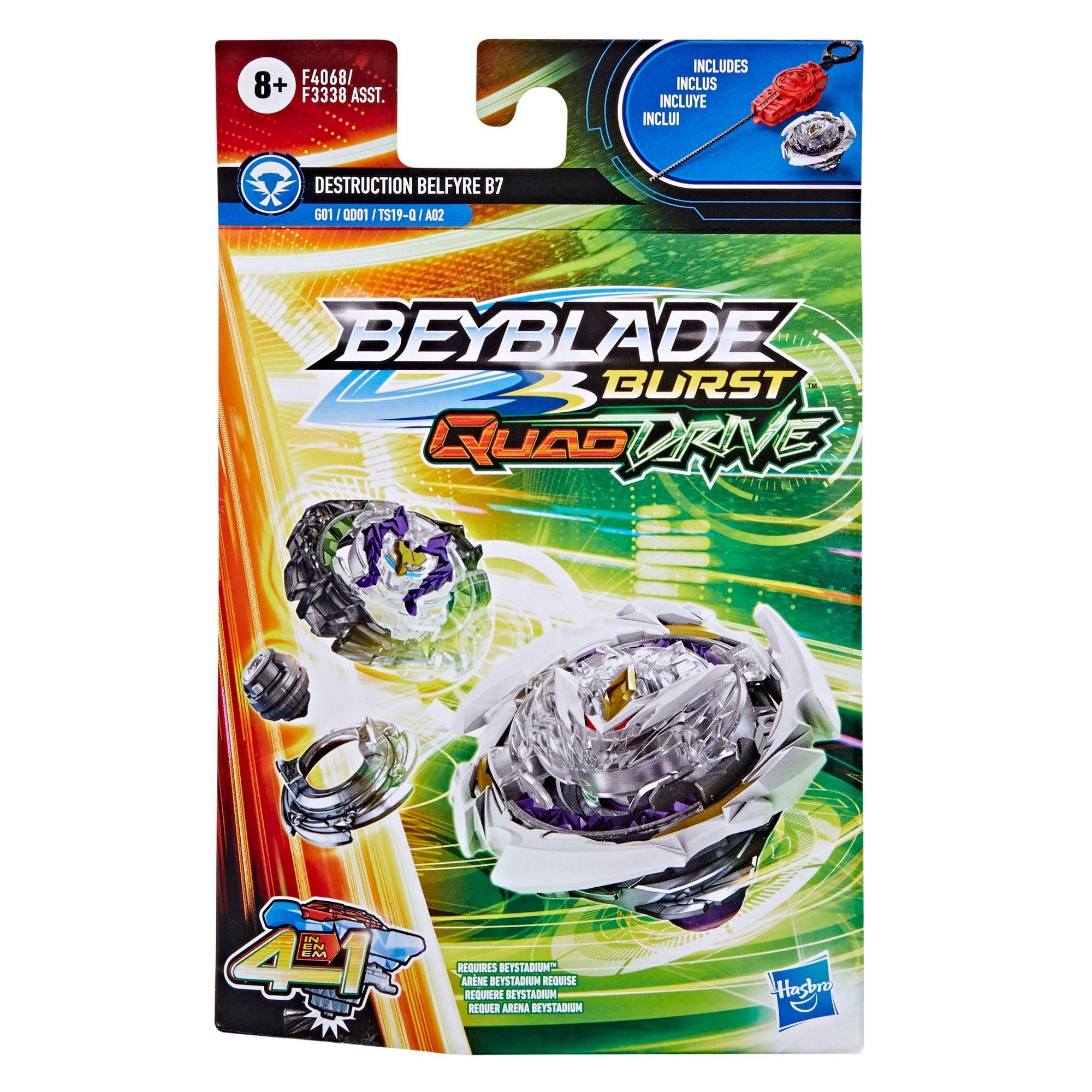 Beyblade Burst Quad Strike Destruction Belfyre B7-0