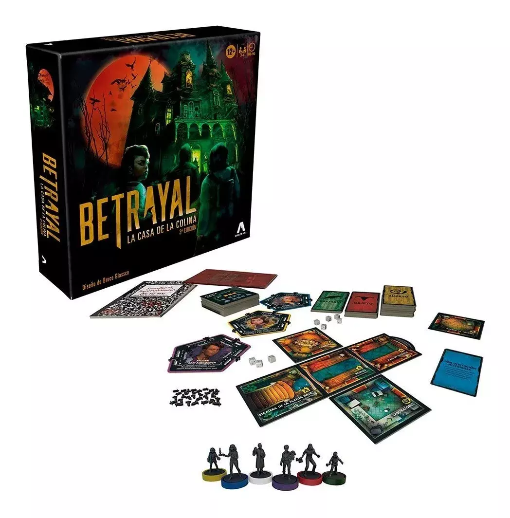 Betrayal Traición En La Casa De La Colina - Juego De Mesa - Español-0