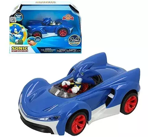 Sonic The Hedgehog - Auto Radiocontrado Turbo Boost-0
