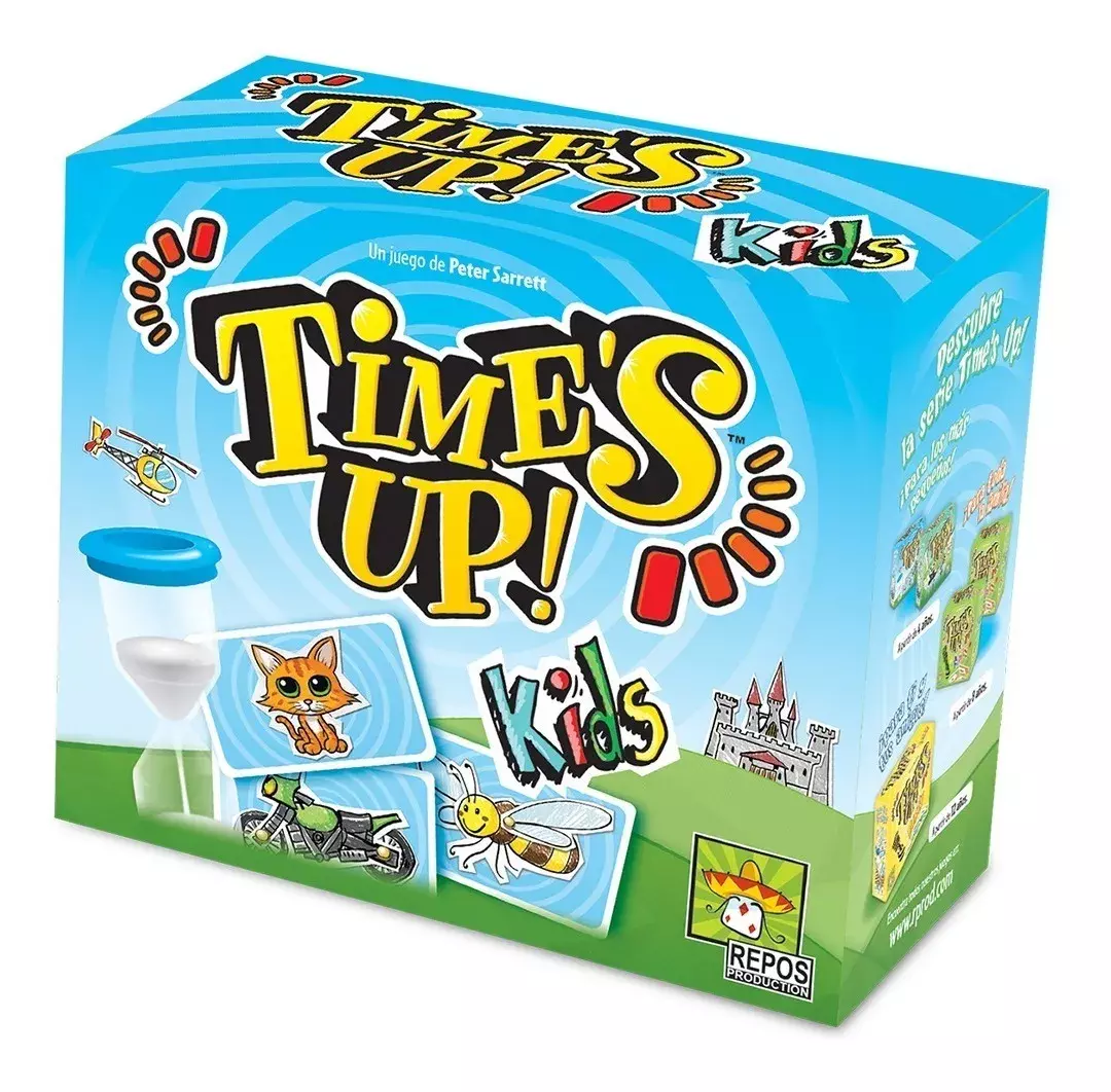 Time's Up Kids Niños - Juego De Mesa - Español-0