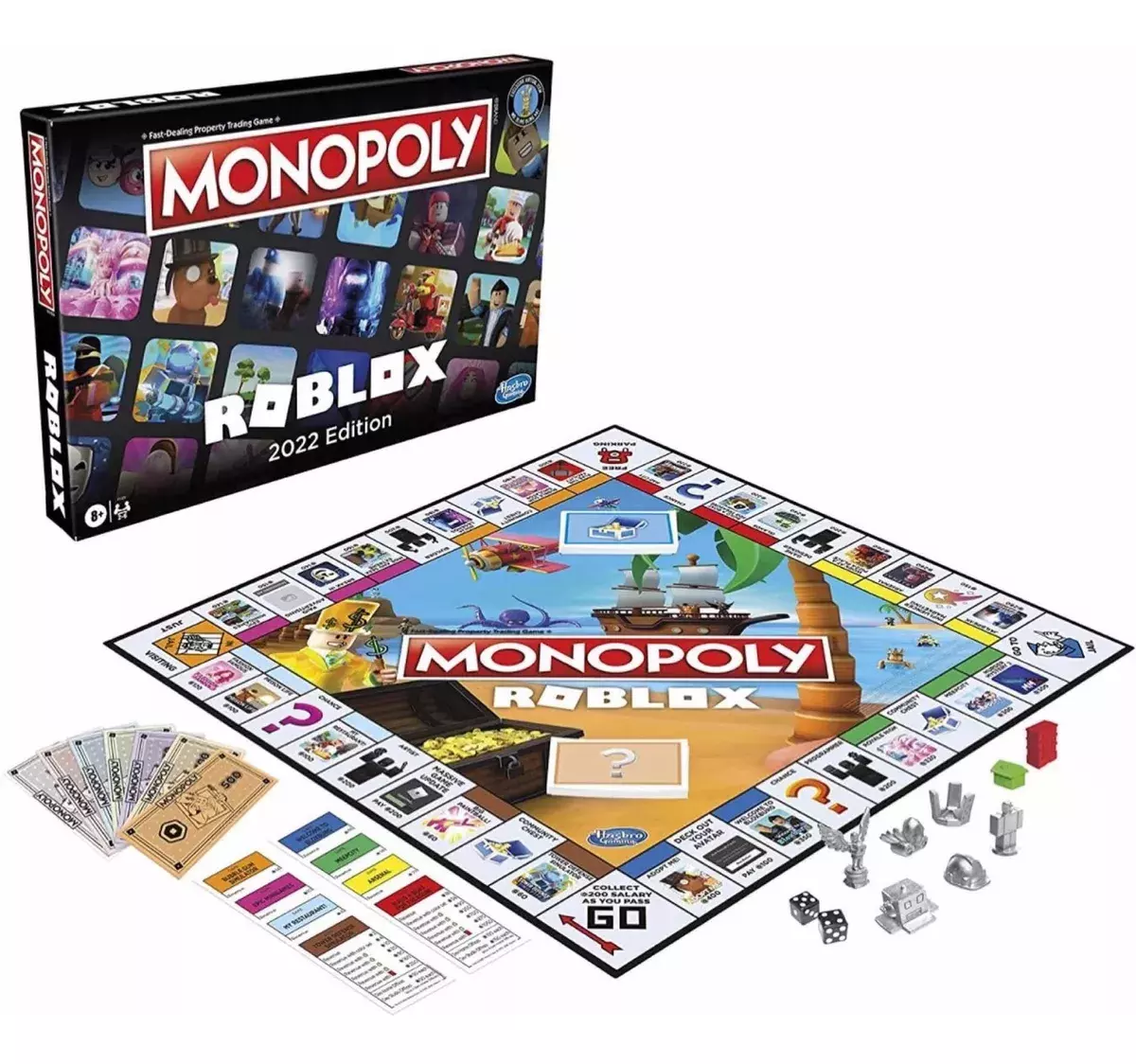 Monopoly Roblox Edición 2022 - Juego De Mesa -0