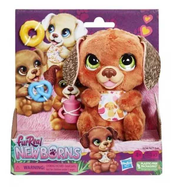 Peluche Furreal Newborns Interactivo - Perrito-0