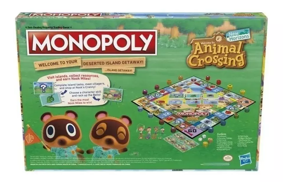 Monopoly Animal Crossing New Horizons - Juego de Mesa - Español-3