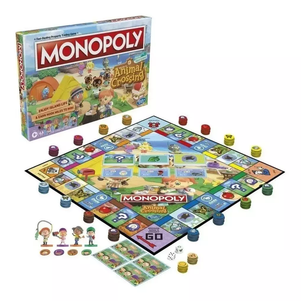 Monopoly Animal Crossing New Horizons - Juego de Mesa - Español-2