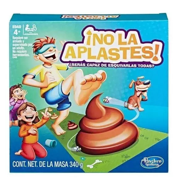 Juego No La Aplastes En Español Hasbro-0