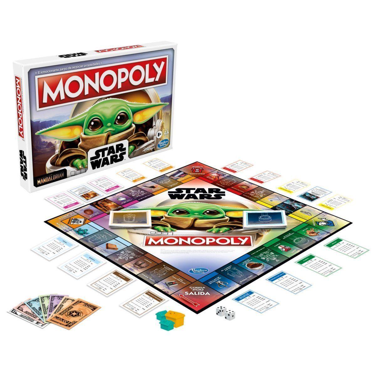 Monopoly Mandalorian The Child Star Wars - Español-1