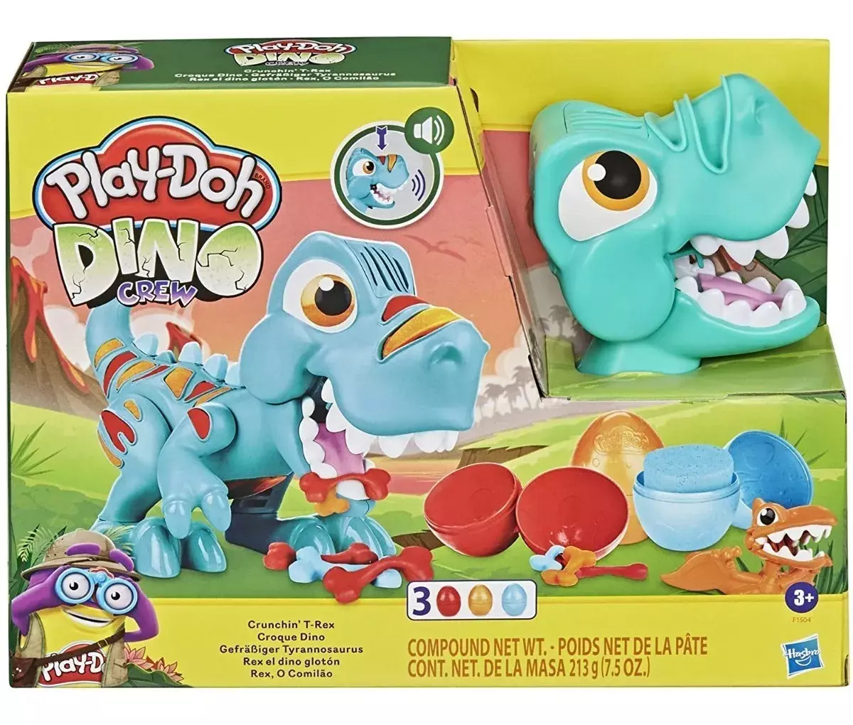 Play Doh Dino Crew Crunchin Dinosaurio T-rex /-0