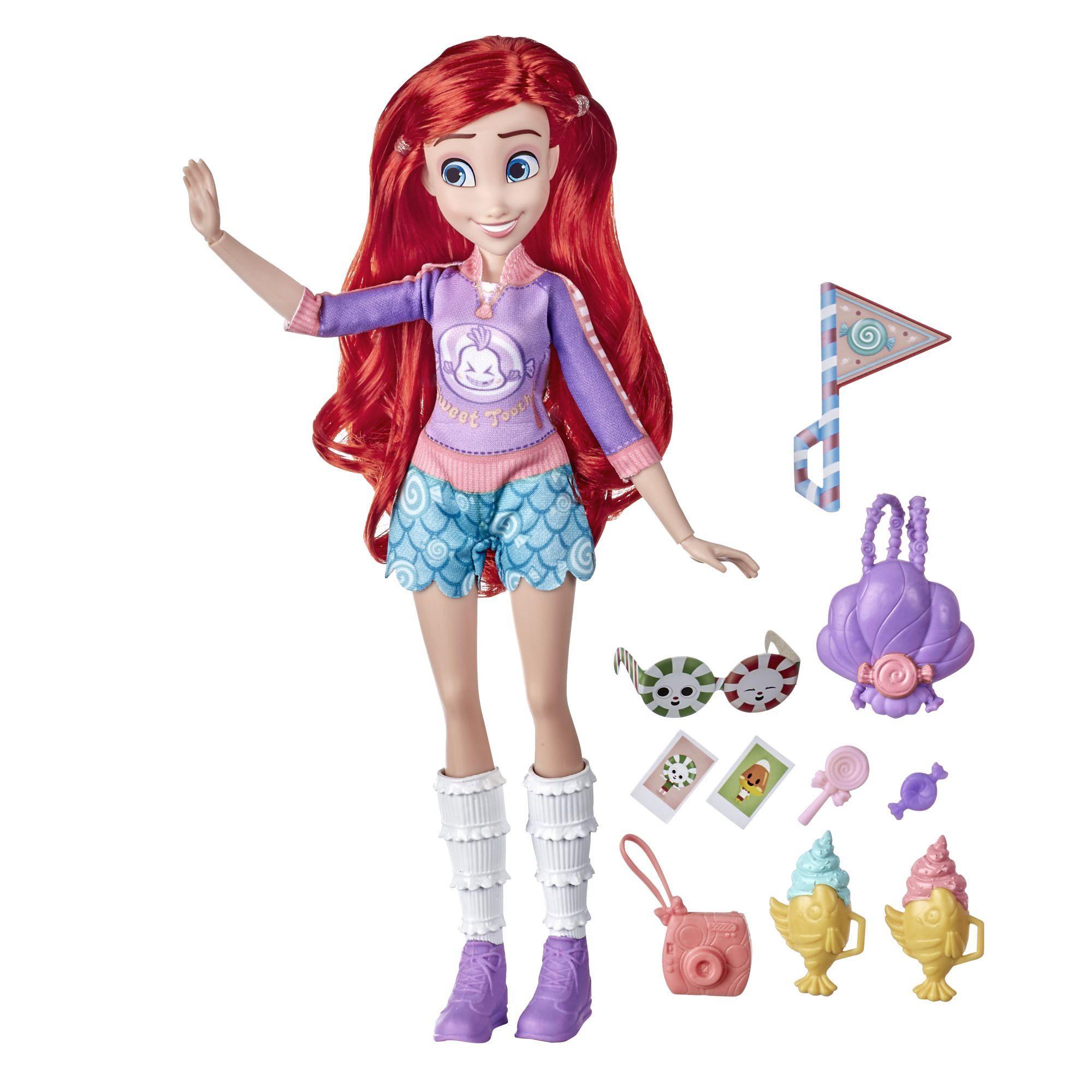 Muñeca Disney Comfy Squad - Ariel La Sirenita - Dulce Vestimenta-1
